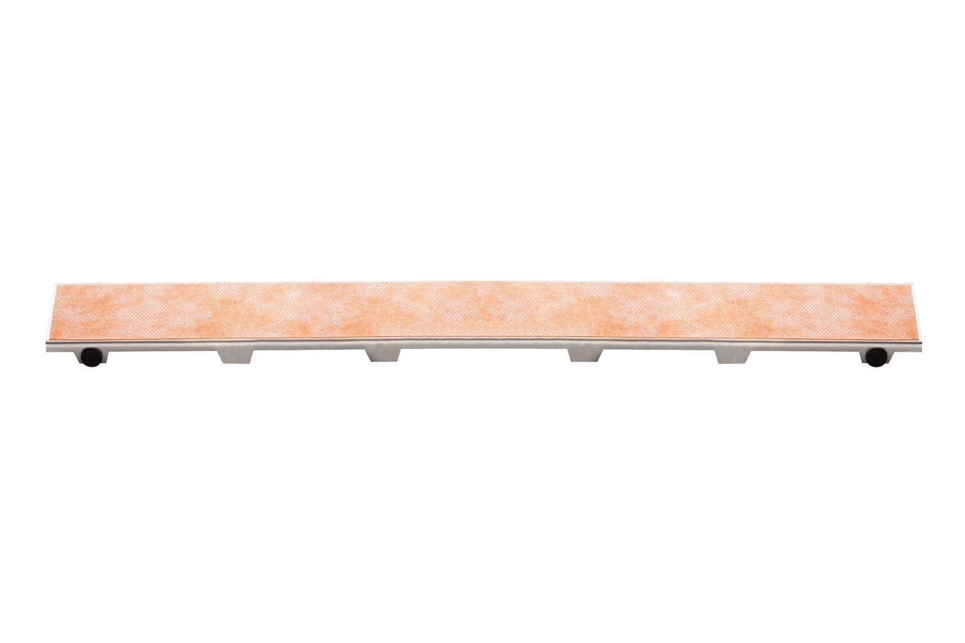 Schluter Kerdi-Line Frameless Grate Assembly for Ceramic & Stone Tiles - Use with Center Outlet Channel Body - Tile Design, 40" Length - KL1DRE100