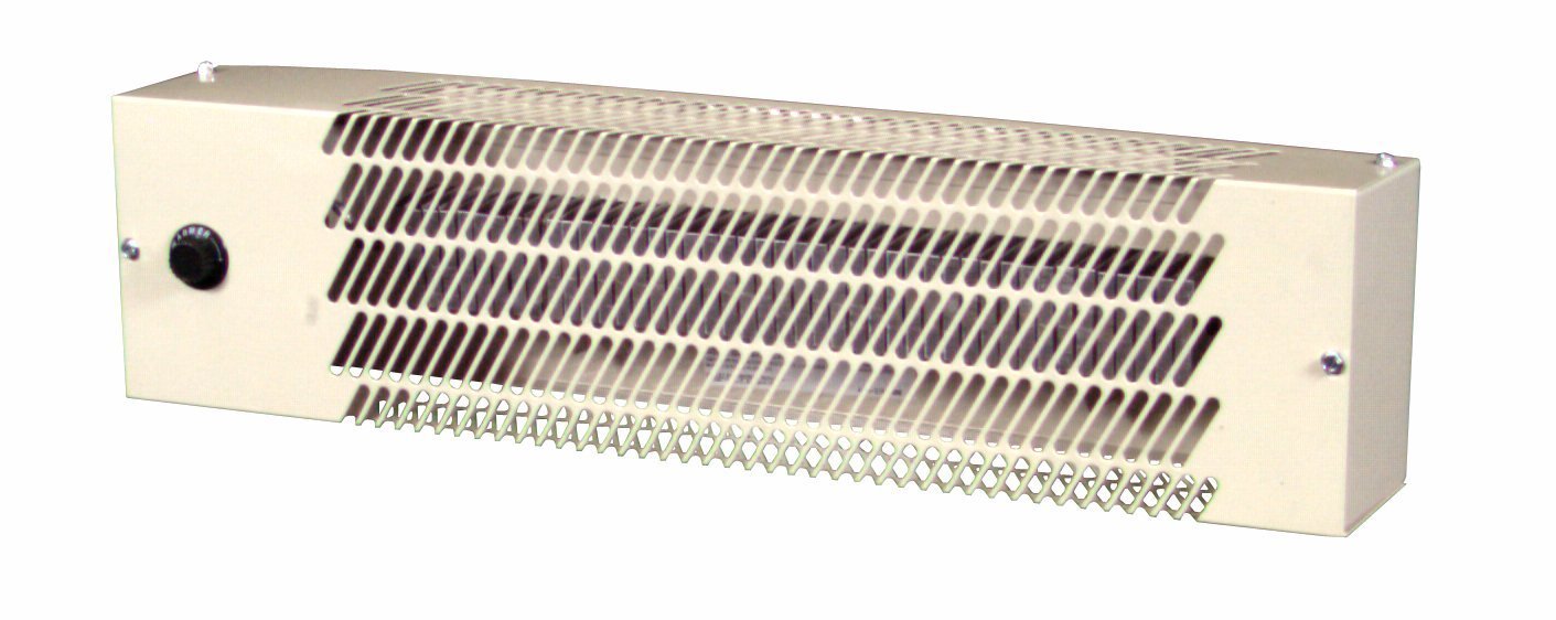 Qmark WHT500 Utility Heater for Use in Well Houses, Utility Rooms, and Areas with Pipes and Machinery, 500 Watt, 240 Volt, Beige