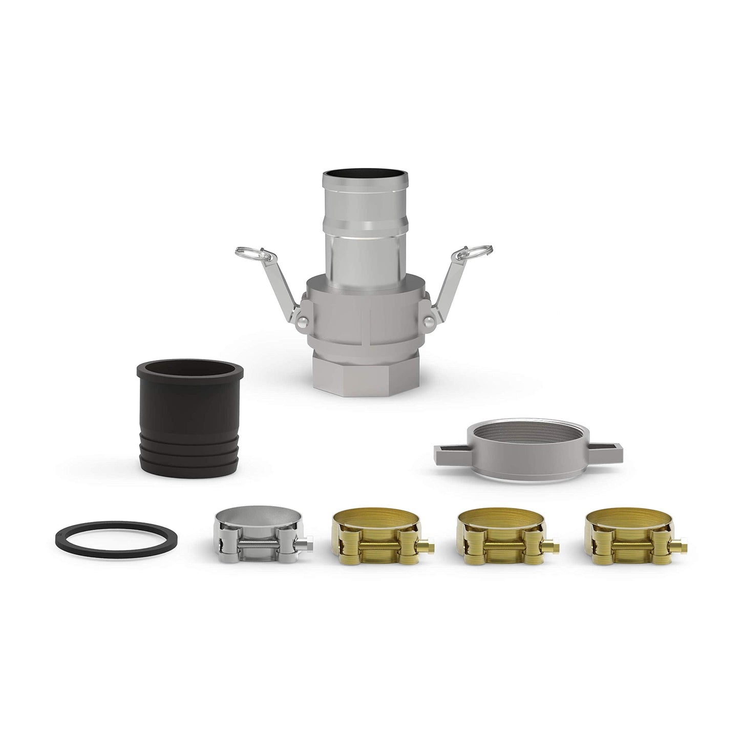 Champion Power Equipment 3-Inch Gas-Powered Semi-Trash Water Transfer Pump with Hose and Wheel Kit