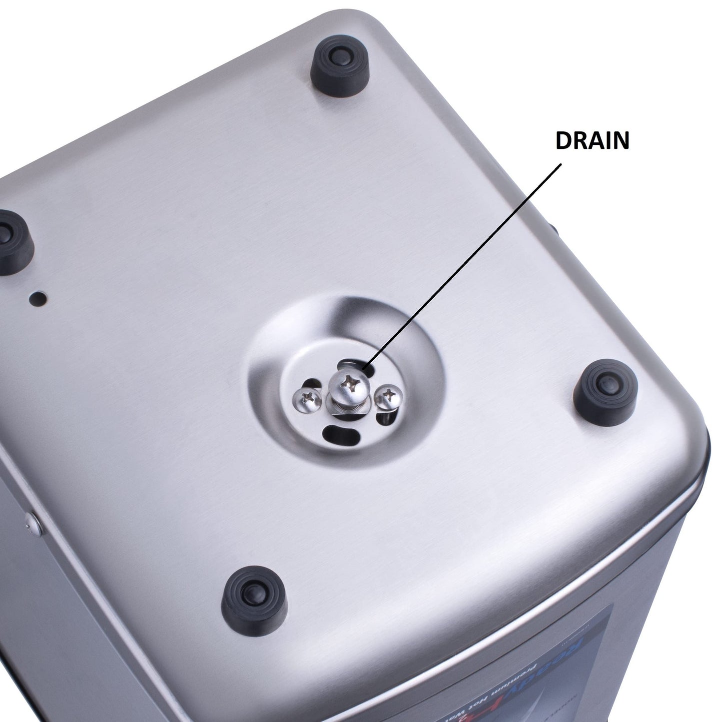 Ready Hot 40-RH-200-SS Instant Hot Water Dispenser System, 2.5 Quarts Manual Dial Tank Only, Stainless Steel