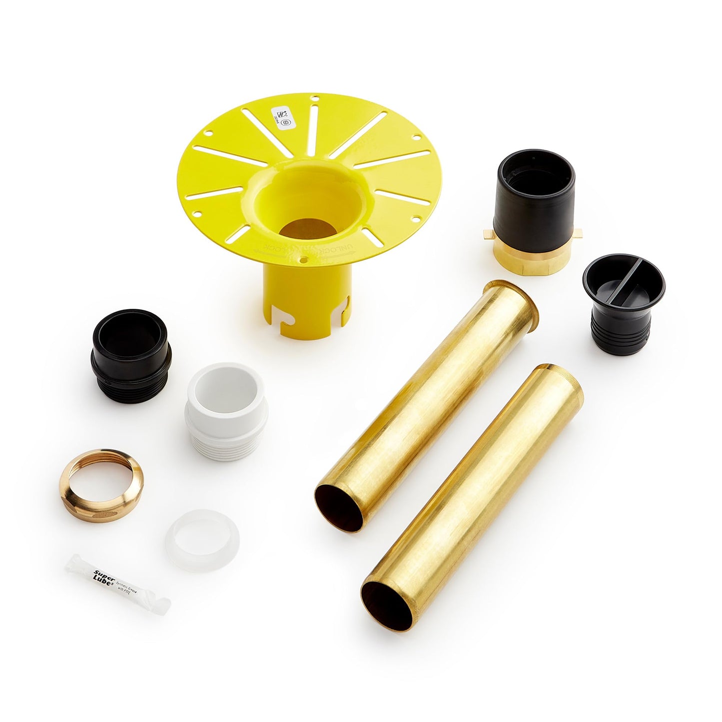 Signature Hardware 446541 Freestanding Tub Drain Rough In Kit for Cast Iron Pipe