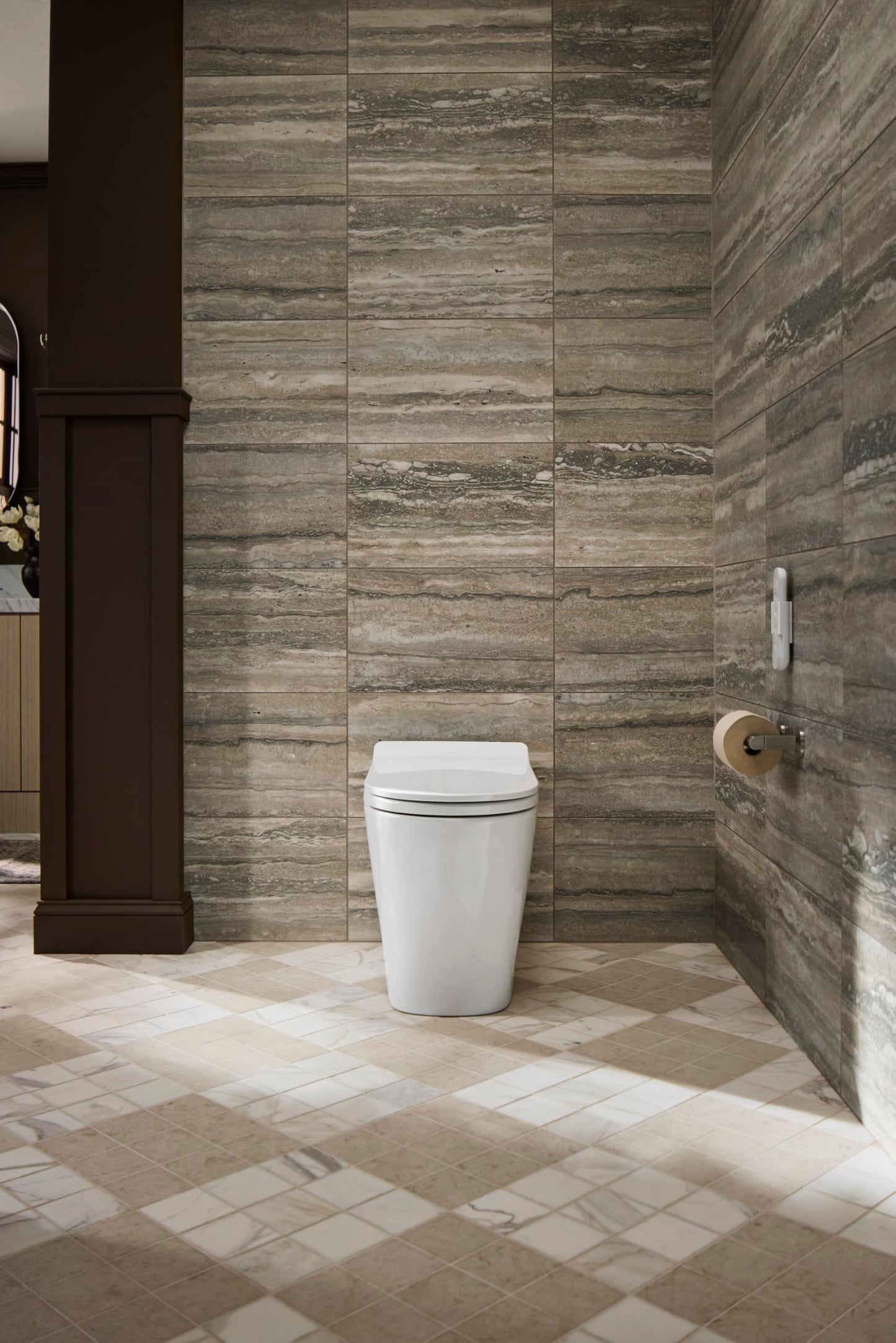 Kohler Leap One-Piece Elongated Smart Toilet with Bidet Built In, Dual-Flush, Quiet-Close