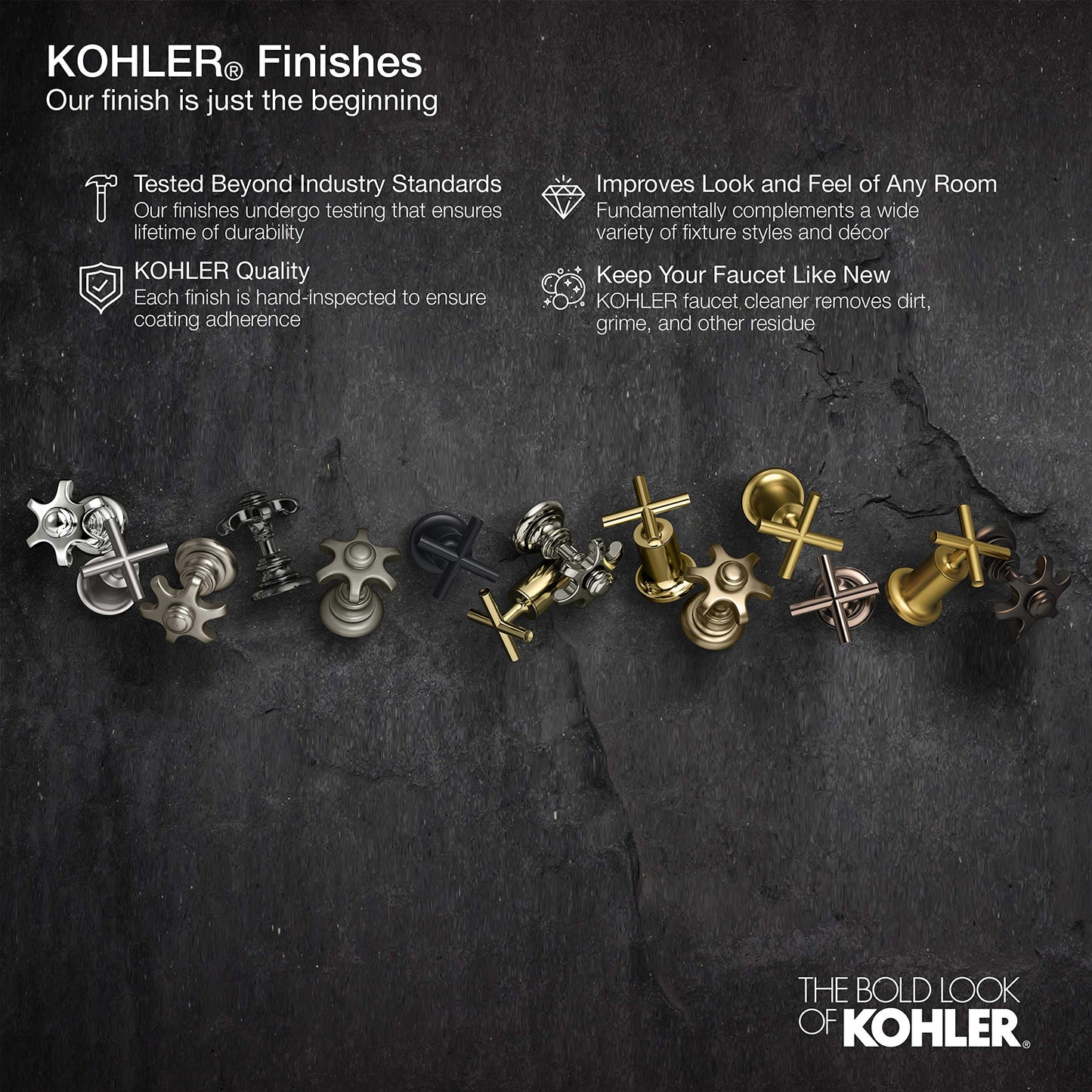KOHLER Premier Pop-up Drain, Exposed, Without Overflow