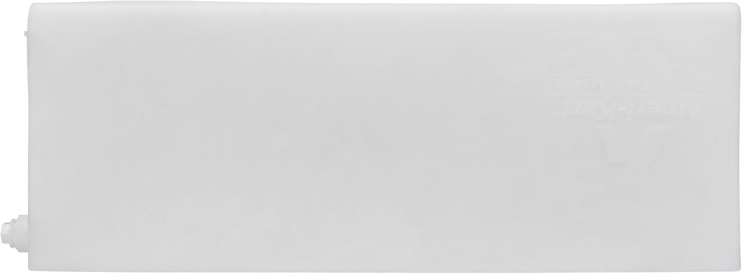 Ameri-Kart 12 Gallon RV Fresh Water Tank, Potable Water Storage Tank for Drinking, Cooking, Cleaning, and Showering, Use in Campers, Trailers, Motorhomes, and RVs, Cube Shape, 24" x 15" x 9" (WT-5544)