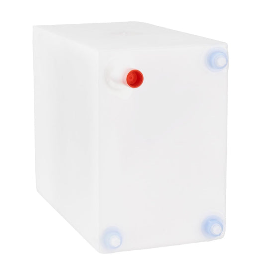 RecPro RV Fresh Water Tank 9 Gallon for Drinking and Potable Water | 9" x 17" x 14" | Fresh or Gray Water Plastic Storage | Made in America