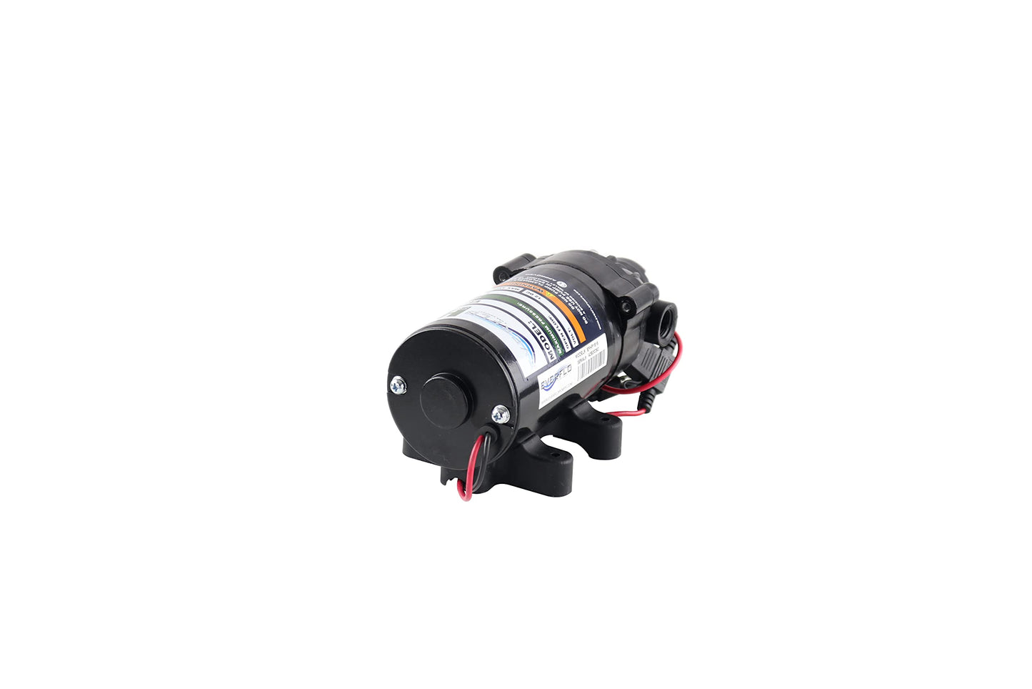 Everflo 12V On-Demand High Pressure Diaphragm Pump - 1.5GPM, 150 PSI Max, NPT Ports