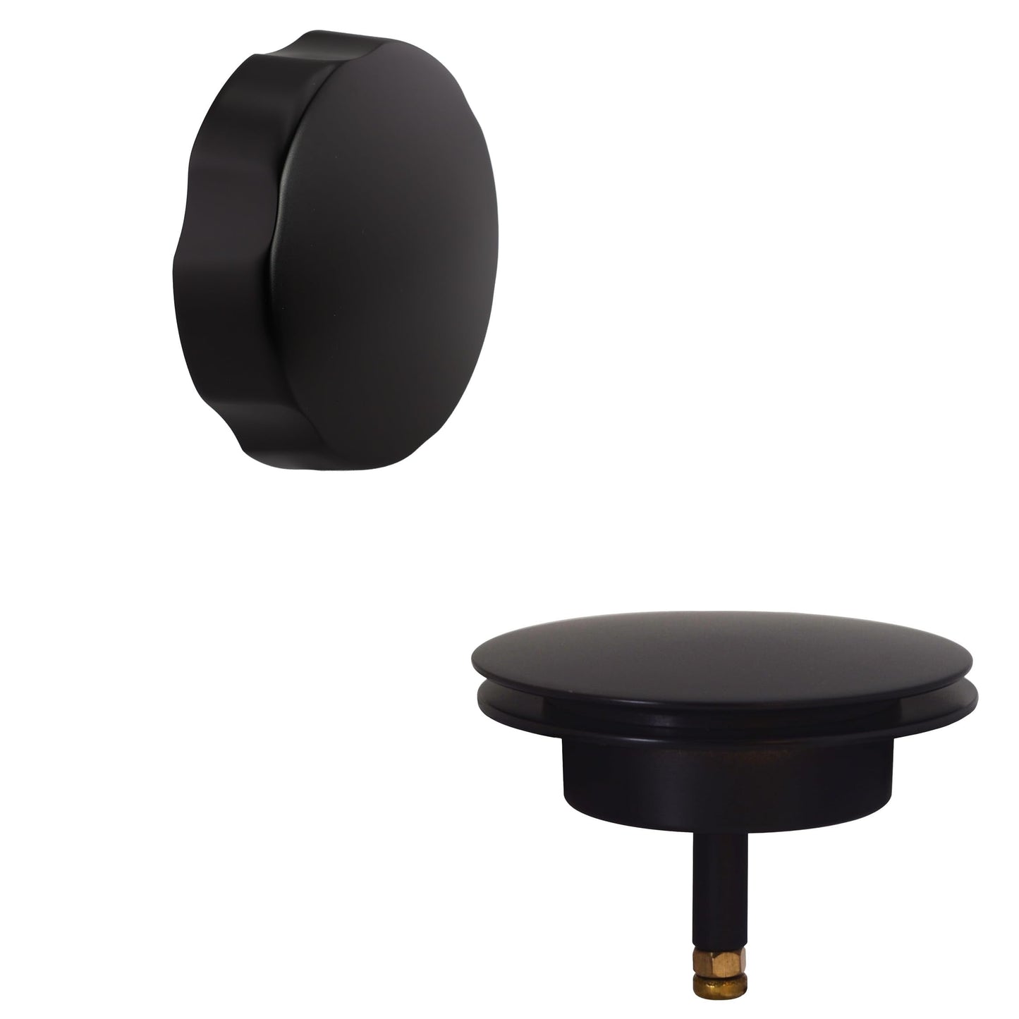 Westbrass Tubular 35 in. Cable Drive Bath Waste, Oil Rubbed Bronze, D50P35TLE-12