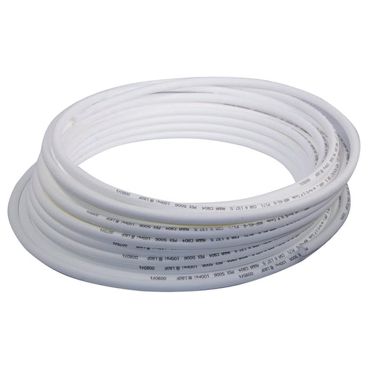 Supply Giant PEX-B Pipe 1/2 In x 500 Ft White Tubing for Plumbing, Potable Water Line for Home Improvement, Indoor/Outdoor Use