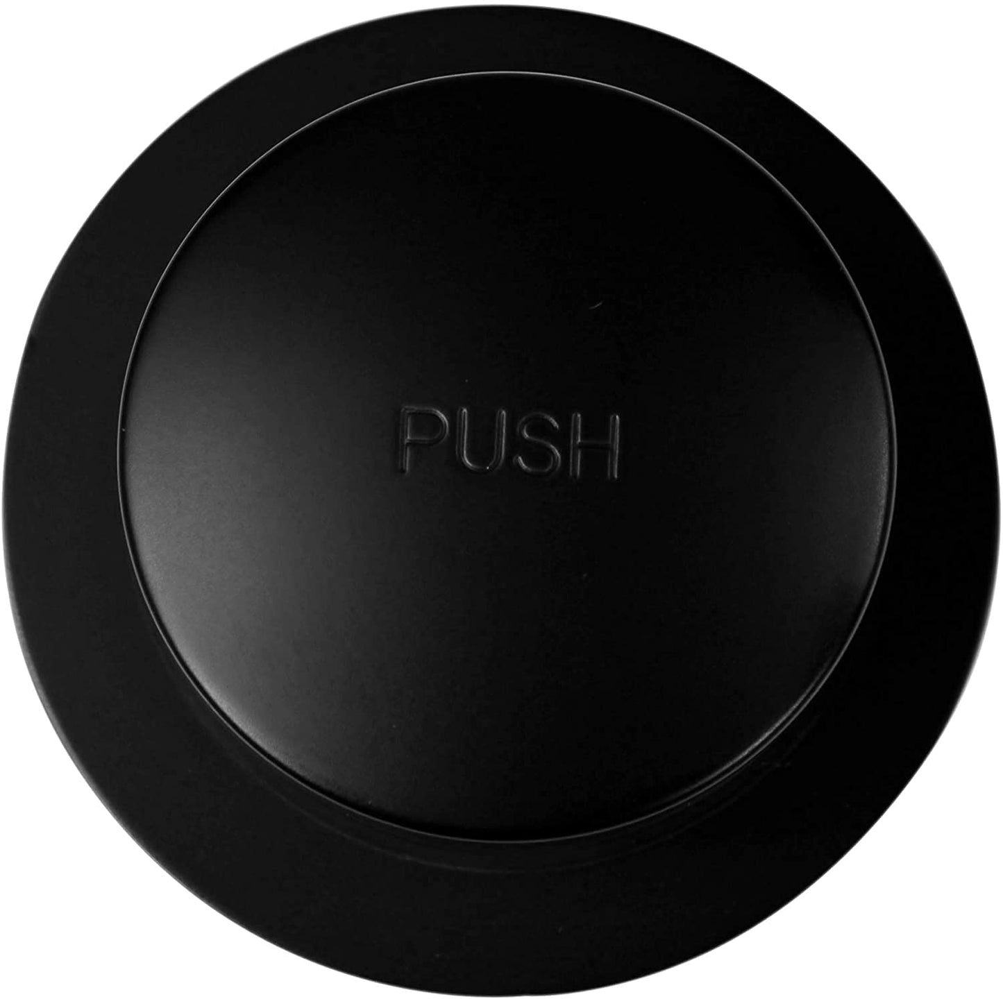 Westbrass D49321-4-62 1-1/2" x 12" Bath Waste & Overflow Assembly with One-Hole Faceplate Cover and Tip-Toe Drain Plug - SCH. 40 PVC, Matte Black (4-Pack)