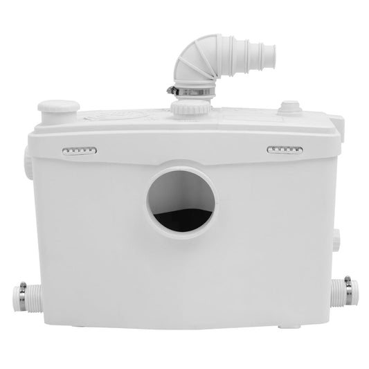 800W Macerator Pump for Macecrating Toilet Sewerage Sump Pump for Basement Room Toilet Upflush Waste Water Marine Toilet Disposal Laundry Sink Shower