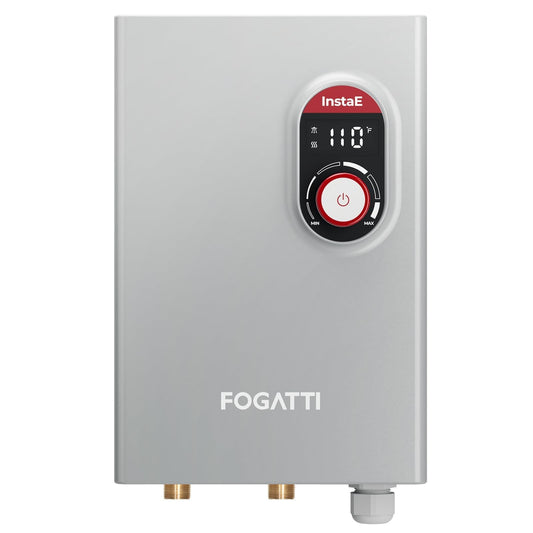 FOGATTI 14kW Tankless Water Heater Electric, 240 Volt On Demand Instant Hot Water Heater, ETL Certified, Up to 3.3 GPM for 1-2 Point of Use