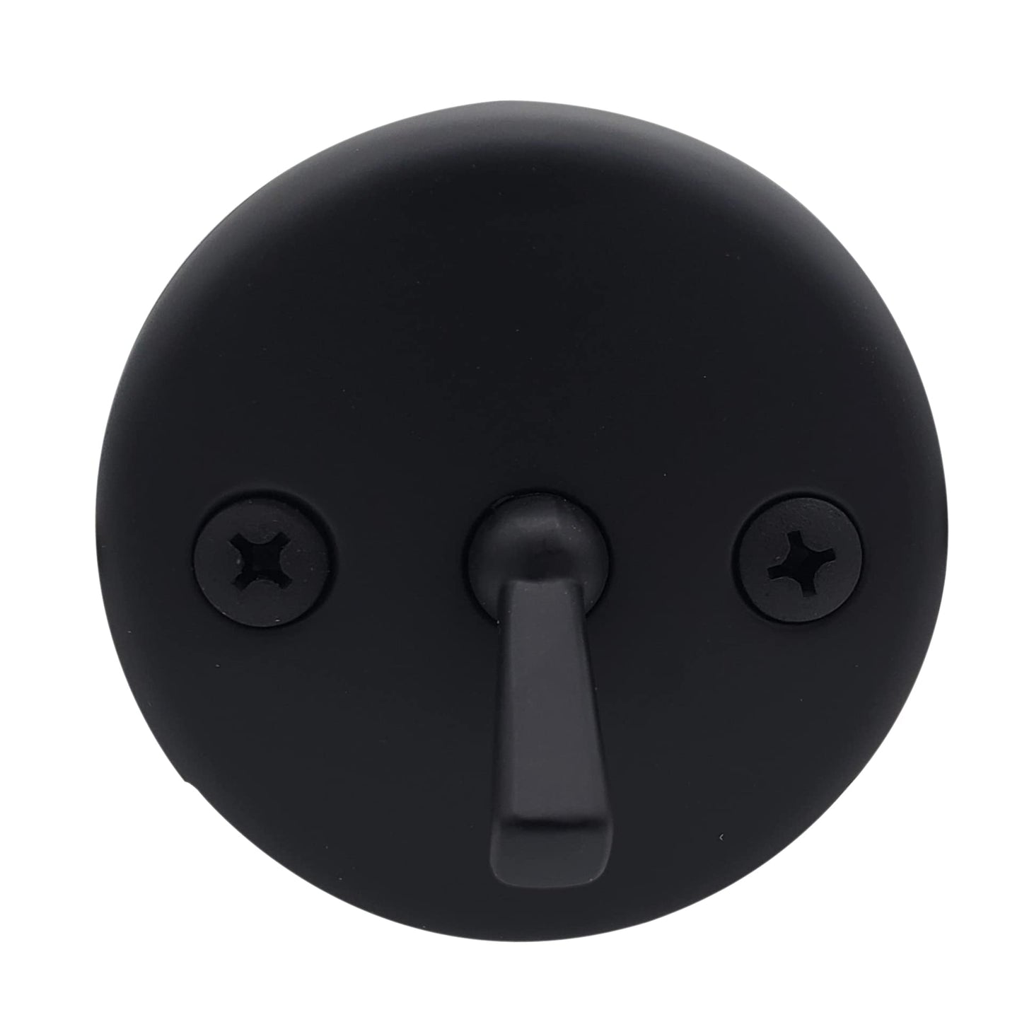 Westbrass A324-62 22-1/2" Bath Waste & Overflow Assembly with Trip Lever and Beehive Strainer Grid Drain, Matte Black
