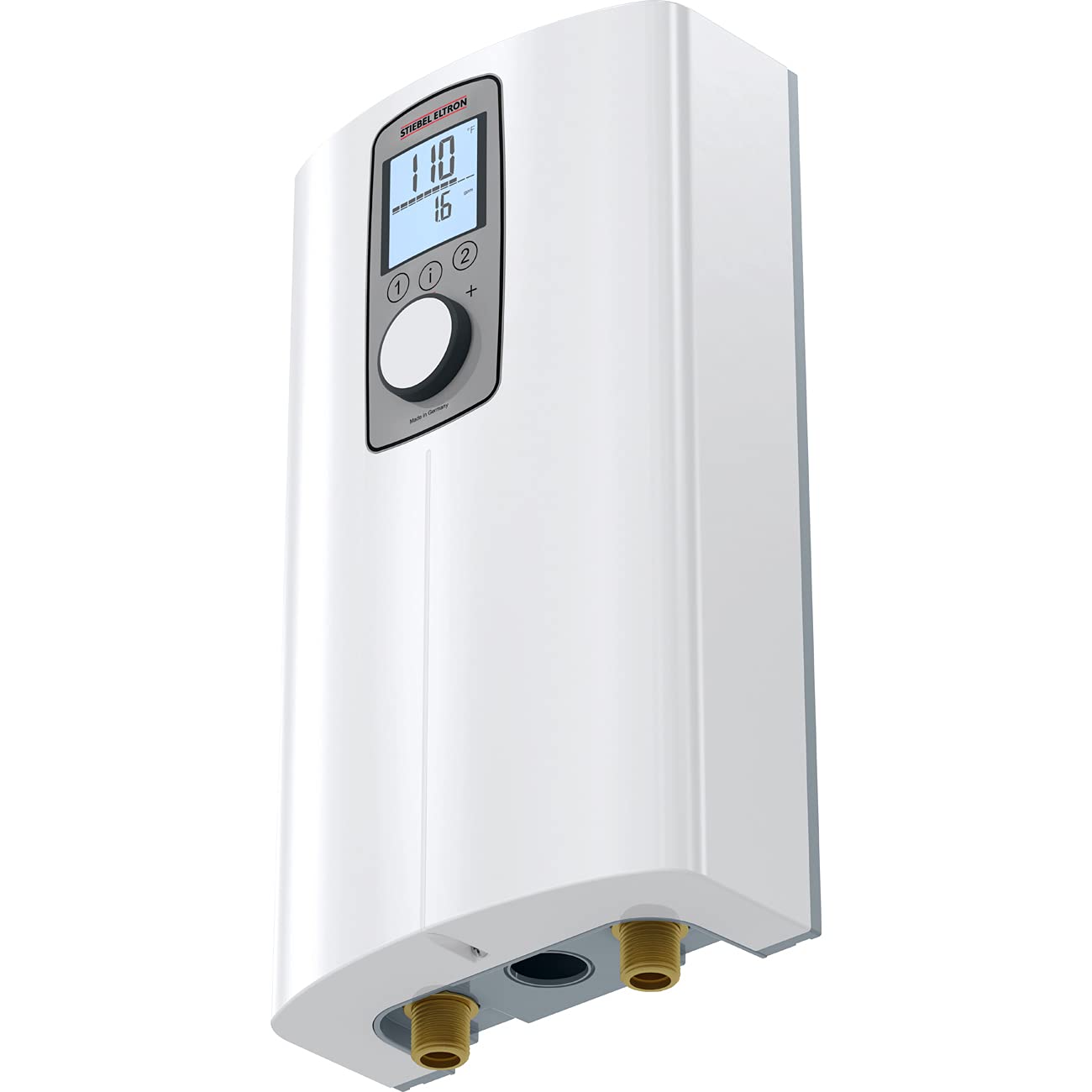 Stiebel Eltron DHX 15-2 Plus Point-of-Use Tankless Electronic Water Heater, 240V, 14.4kW, White, Made in Germany