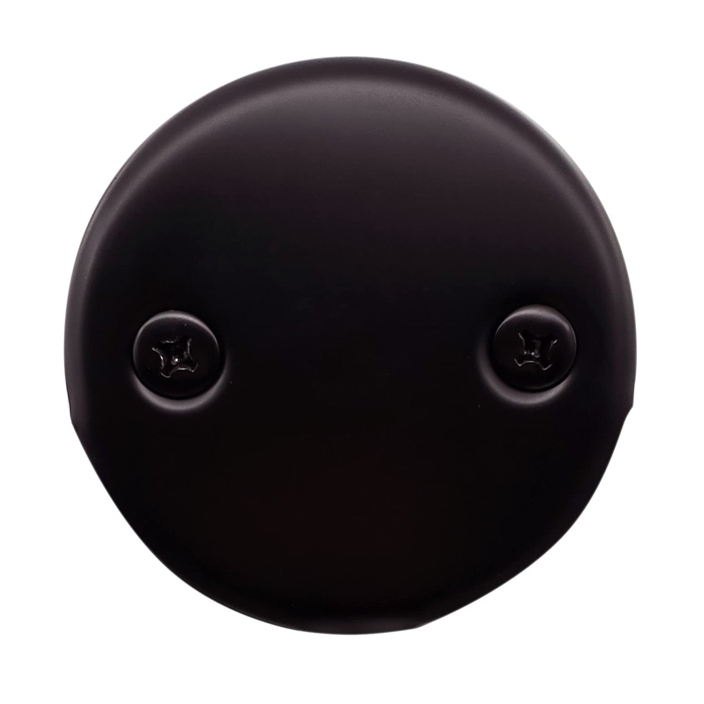 Westbrass D4932-12-12 1-1/2" x 12" Bath Waste & Overflow Assembly with Two-Hole Faceplate Cover and Tip-Toe Drain Plug - Sch. 40 PVC, Oil Rubbed (12-Pack)