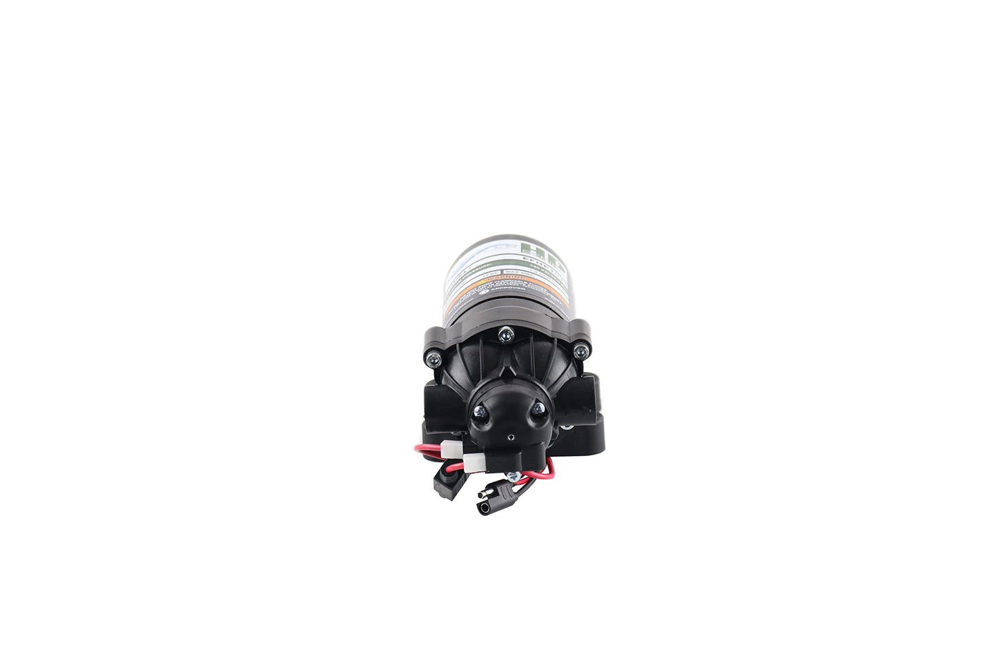 Everflo 12V On-Demand High Pressure Diaphragm Pump - 1.5GPM, 150 PSI Max, NPT Ports
