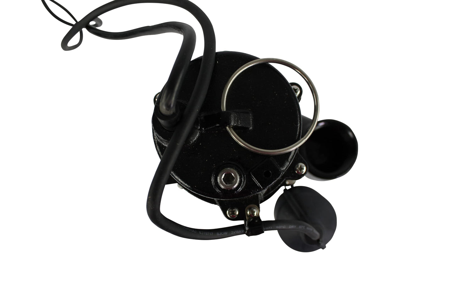 WAYNE RPP50-1/2 HP Cast Iron Sewage Pump with Piggy Back Tether Float Switch - Up to 6,200 Gallons Per Hour - Heavy Duty Sewage and Effluent Pump