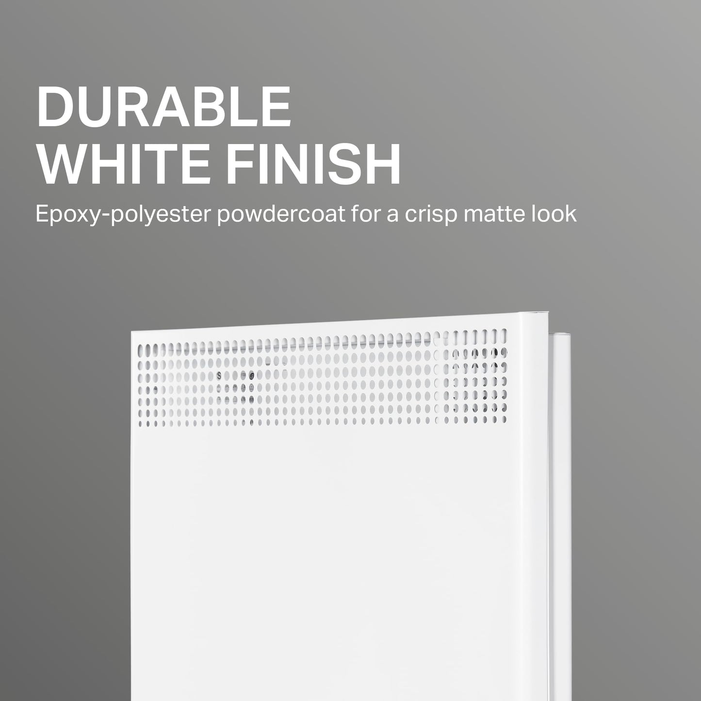 Stelpro Ultra-Quiet Wall Convector Heater – 1500W / 240V (1125W / 208V) – 17 9/16″ H × 28 5/8″ W – Sleek Entry-Level Model – Silent Comfort, Quick Heat – Built-In Thermostat (ASHC1502W) – White