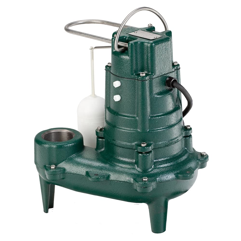 Zoeller Waste-Mate 267-0001 1/2 HP Sewage Pump & Zoeller 98-0001 1/2 HP Sump Pump Bundle