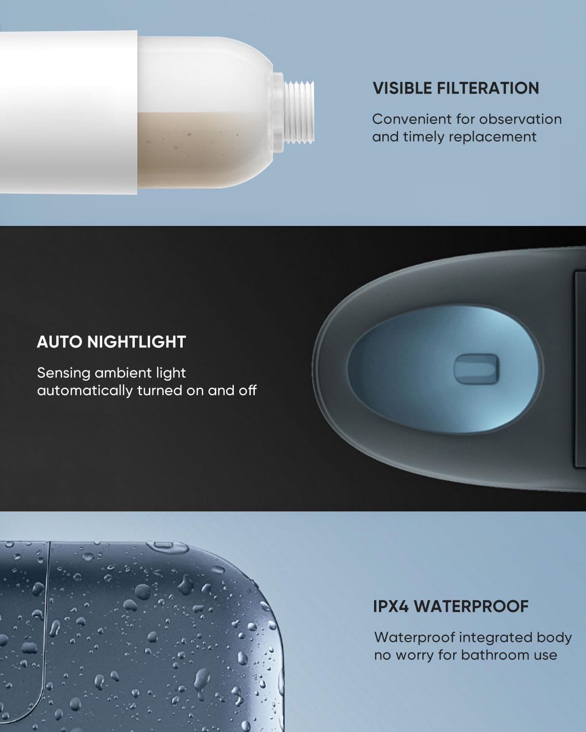 LEIVI Smart Toilet with Built-in Bidet Seat, Tankless Toilet with Auto Lid Opening, Closing and Flushing, Heated Seat, Digital Display, Remote Control, Elongated