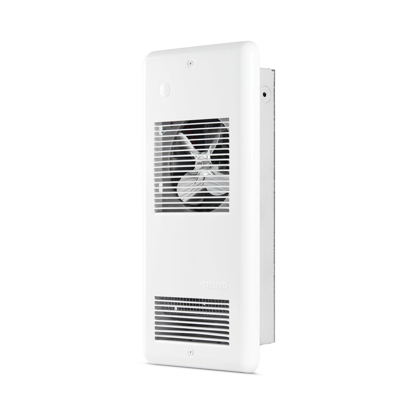 Stelpro Pulsair Electric Wall Fan Heater – 1500W or 1125W / 240V (750W or 563W / 208V) - Ultra-Quiet Nichrome Element Heater – Heats Quickly – No Built-In Thermostat (ARWF1502W) – White