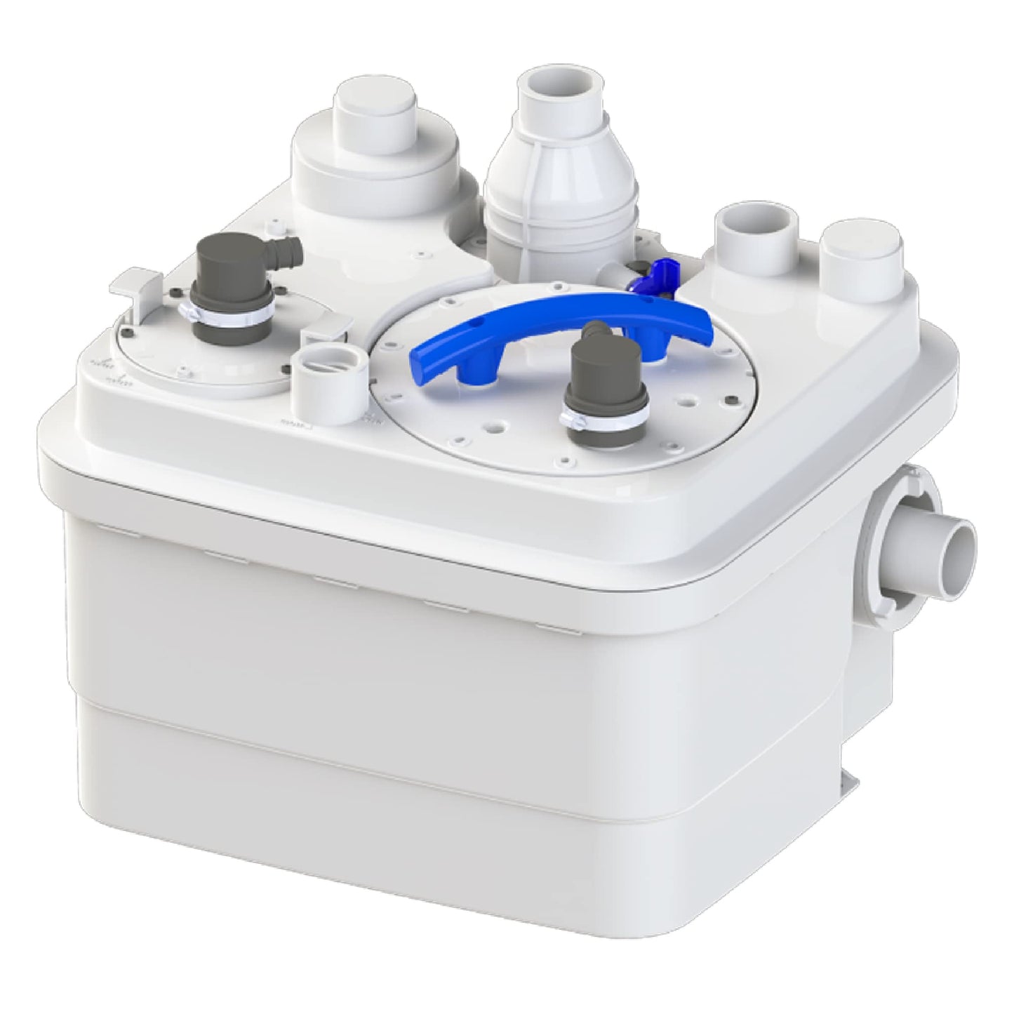 SFA SANIFLO - Sanicubic 1 - Heavy Duty Above Ground Sewage Pump - Grinder - Discharge Up to 50GPM - 120V - Certified CSA (IPC, NSPC), IAPMO (UPC) - 4 Years Warranty - Made In France