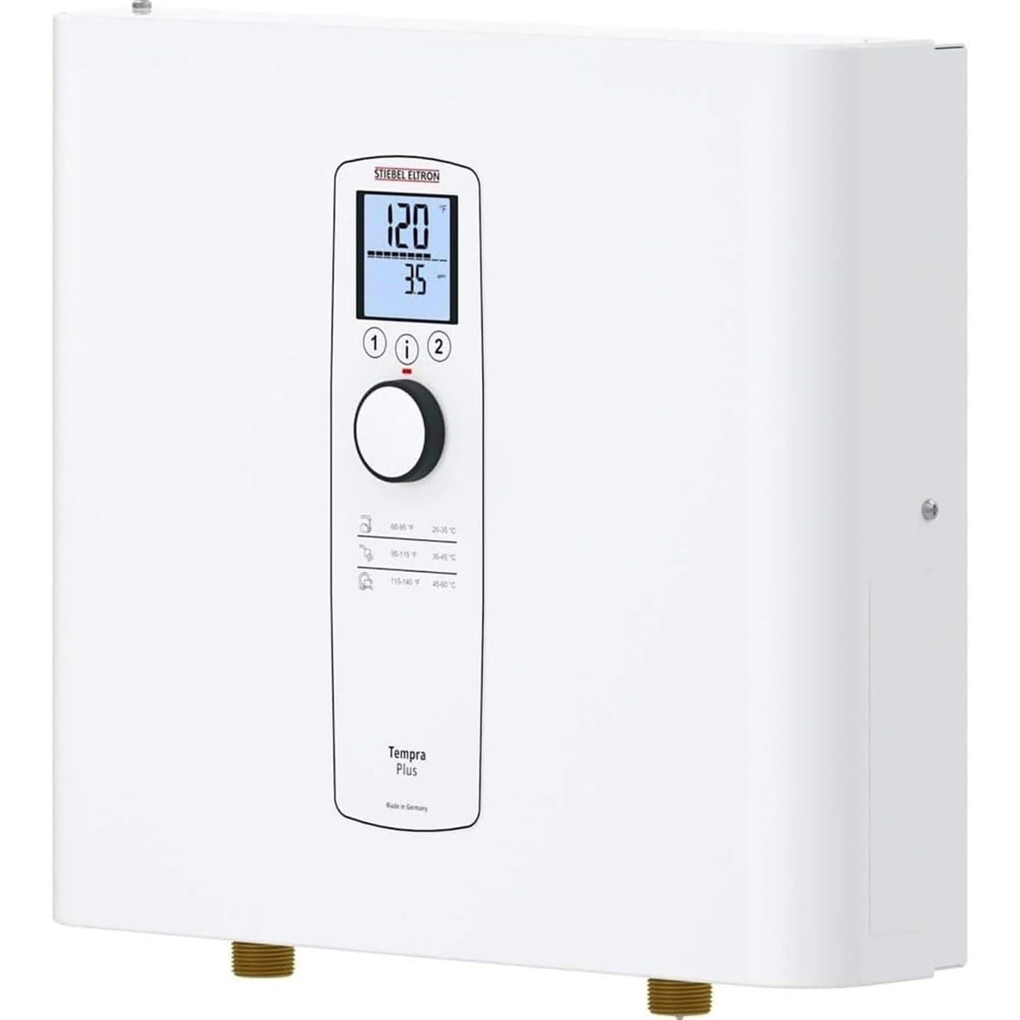 Stiebel Eltron Tankless Water Heater – Tempra 36 Plus – Electric, 36kW, On Demand Hot Water, Eco, White, Made in Germany