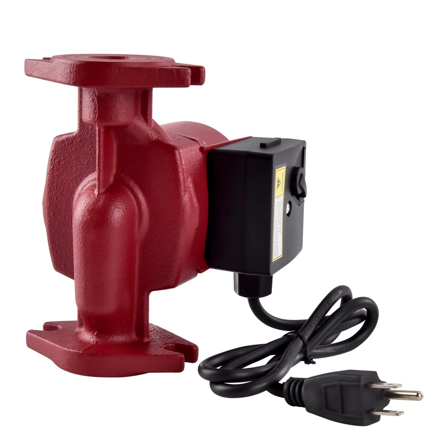Talspity UPS15-55SFC Stainless Steel Water Circulator Pump 59896773, 3-Speed 1/12HP 115V 60Hz High-Efficiency Water Recirculating Pump for Hydronic, Radiant Floor & Domestic Hot Water Systems