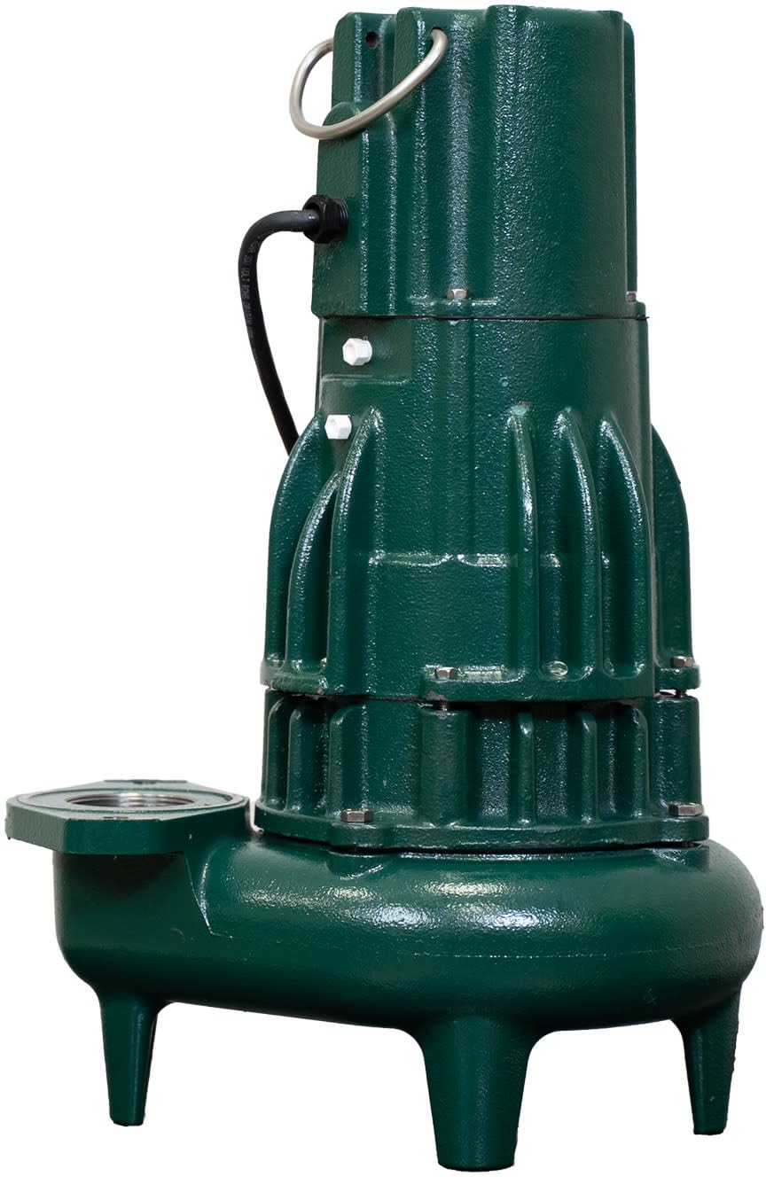 Zoeller 284-0004 230-Volt 1 Horse Power Model E284 Waste-Mate Non-Automatic Cast Iron Single Phase Submersible Sewage/Effluent Pump