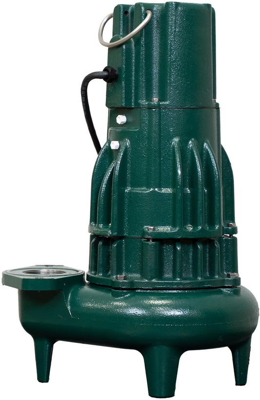Zoeller 284-0004 230-Volt 1 Horse Power Model E284 Waste-Mate Non-Automatic Cast Iron Single Phase Submersible Sewage/Effluent Pump