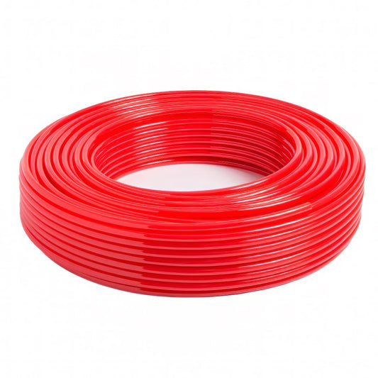 Pex-A Tubing 3/4-inch x 500 Ft, Flexible Red Tube for Potable Water, 3/4" Pex Pipe Coil
