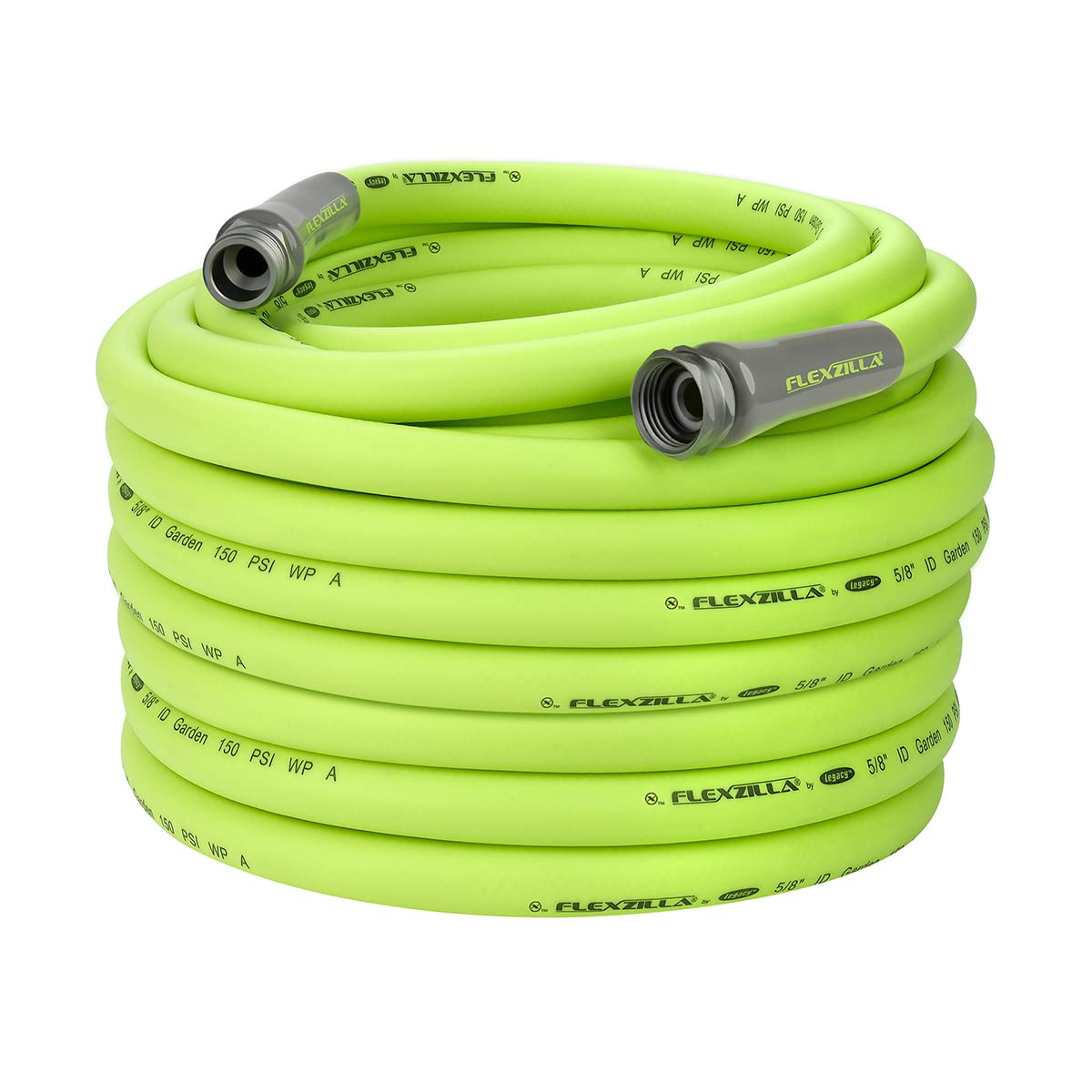 Wayne 57729-WYNP WAPC250 Pool Cover Pump, Blue & Flexzilla Garden Hose 5/8 in. x 100 ft., Heavy Duty, Lightweight, Drinking Water Safe, ZillaGreen - HFZG5100YW-E