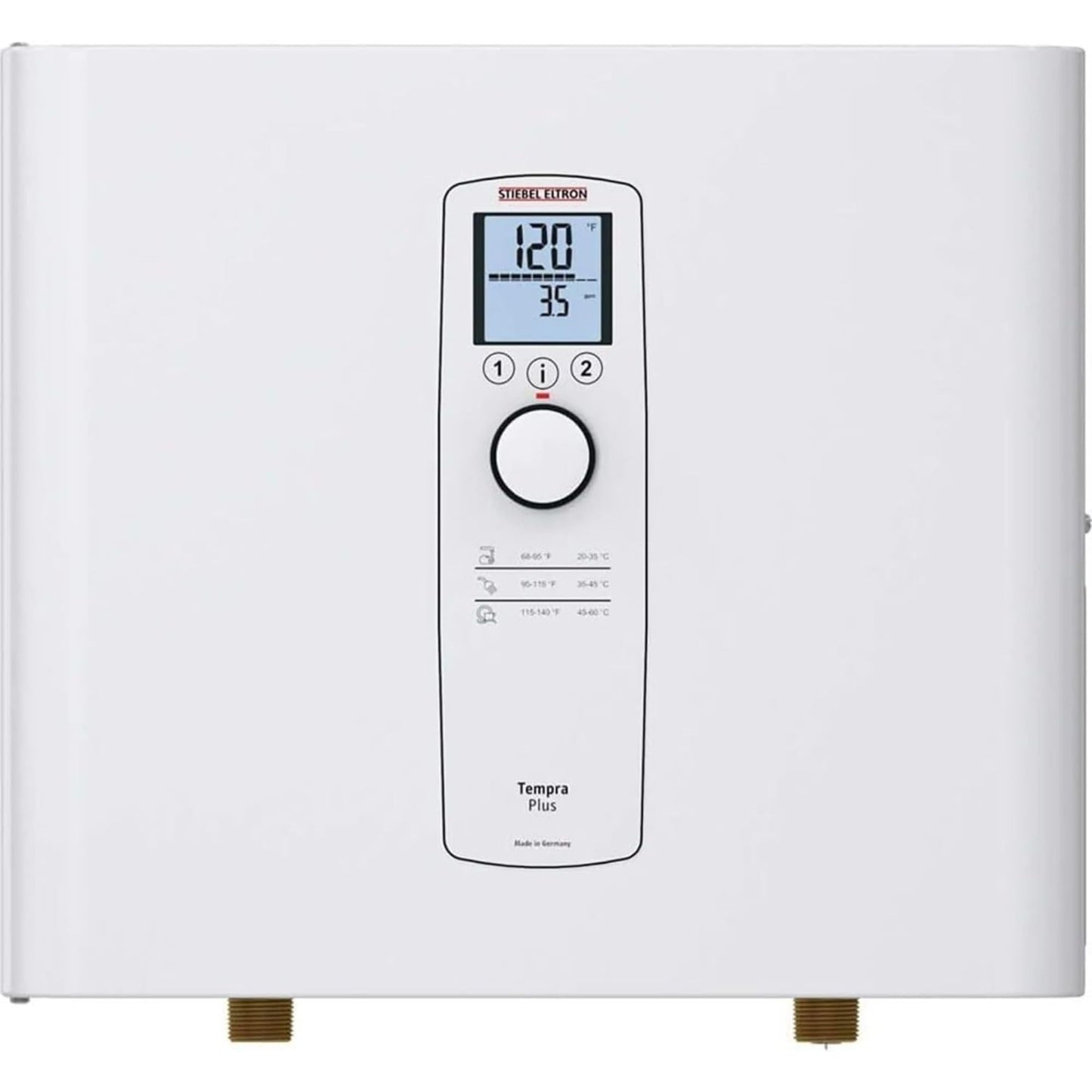 Stiebel Eltron Tankless Water Heater – Tempra 36 Plus – Electric, 36kW, On Demand Hot Water, Eco, White, Made in Germany