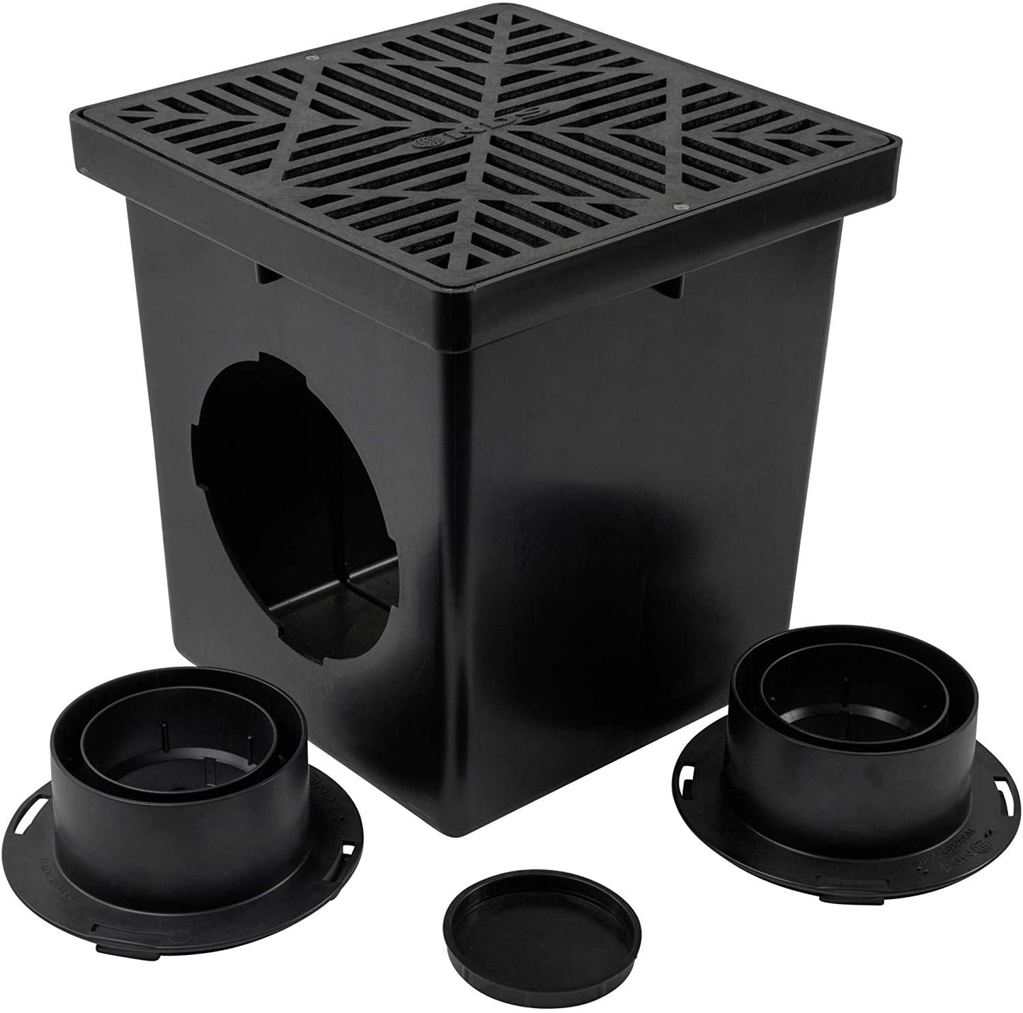 NDS Stormwater Management Kit with Flo Dry Well, Catch Basin, and Accessories