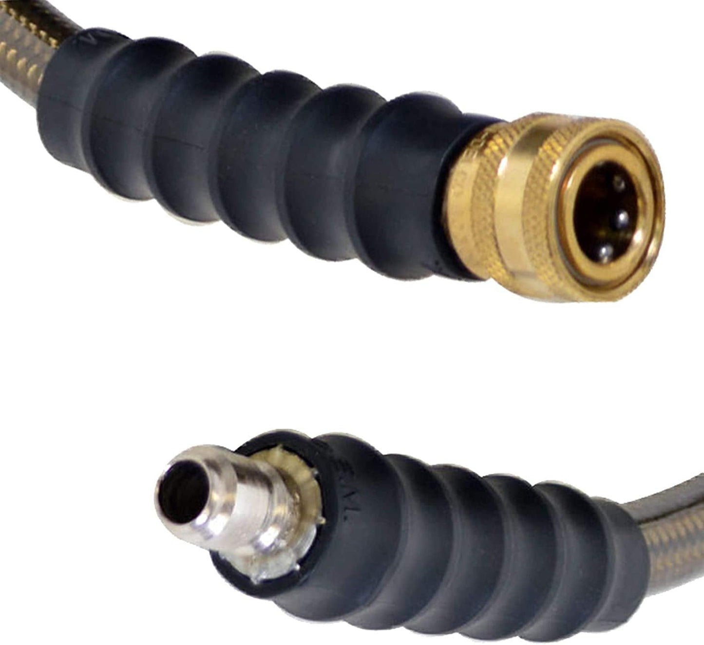 Simpson Cleaning 41030 Monster Series 4500 PSI Pressure Washer Hose, Cold Water Use, 3/8 Inch by 100 Feet, 100-Foot, Brown