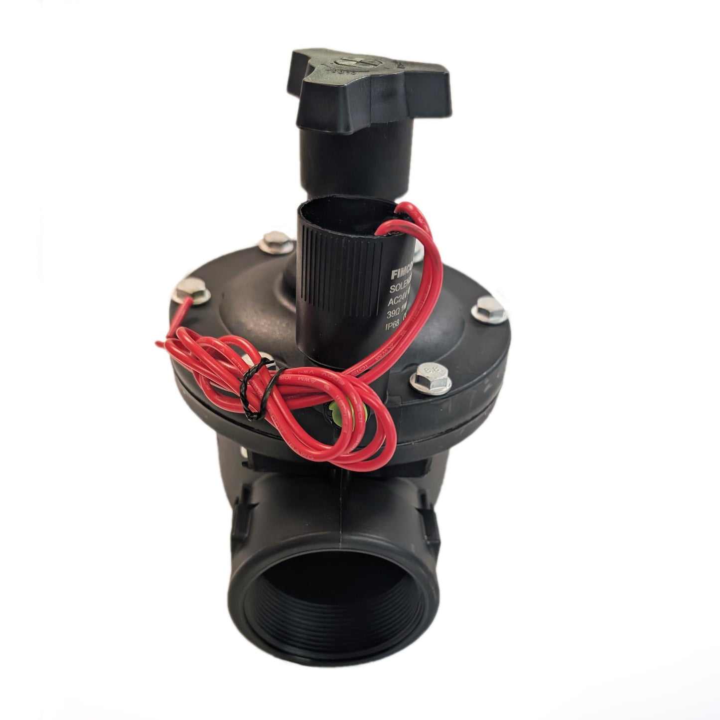 Fimco Manufacturing Inc. X200 2" in-line Commercial Electric Solenoid Irrigation Control Valve with 24VAC Coil and NPT Female Threaded outlets