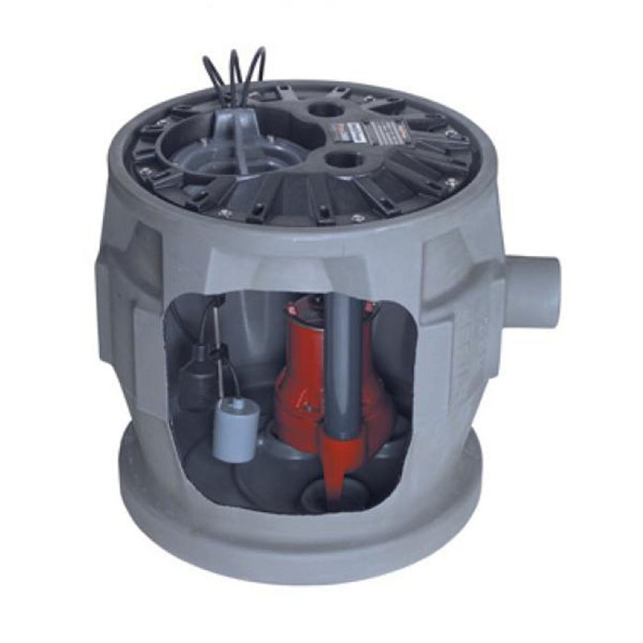 Liberty Pumps P372LE41 4/10-Horse Power 21 by 30-Inch Pro370 Series Simplex Sewage System