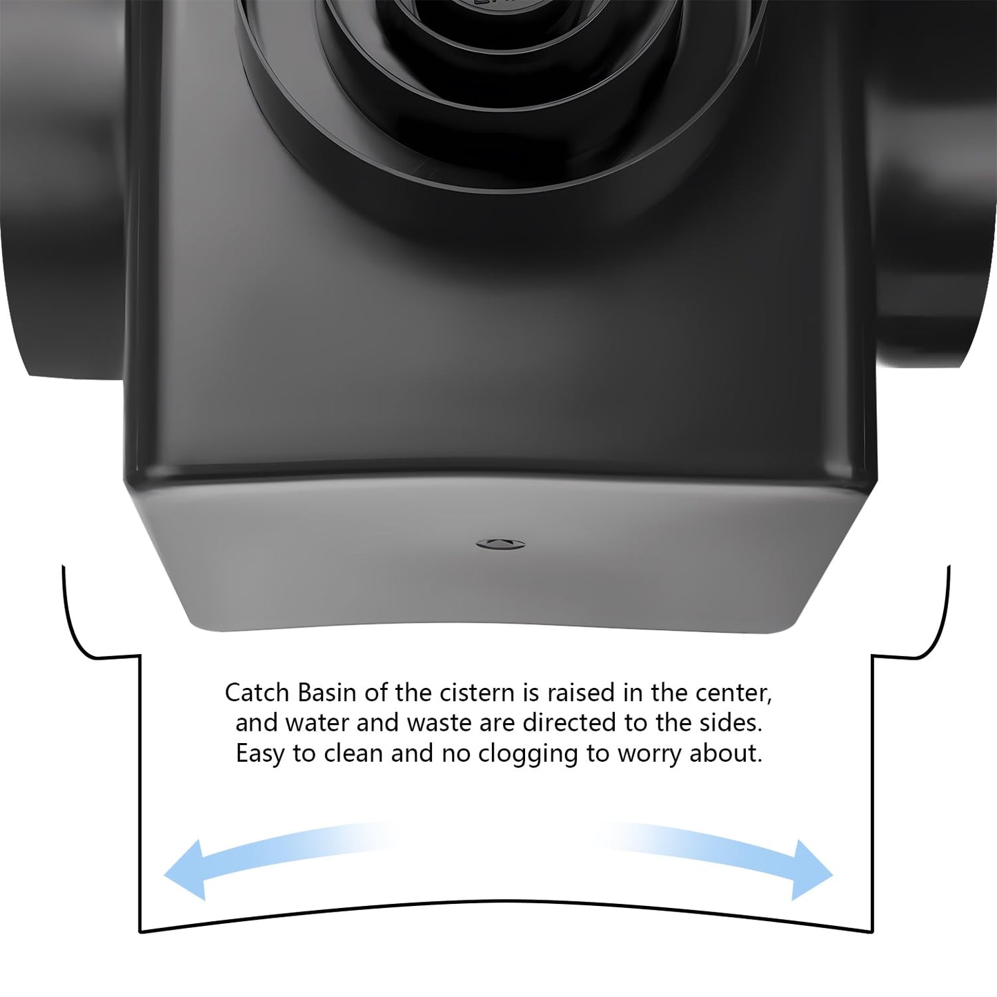 4 Outlet Catch Basin Kit 12X12 inch with Debris Basket and Downspout Grate,Fit for 4 Size(2, 3, 4 and 6)inch Pipe,Catch Basin for Drainage,Square rain water catching system,For Lawns, Landscaped Areas