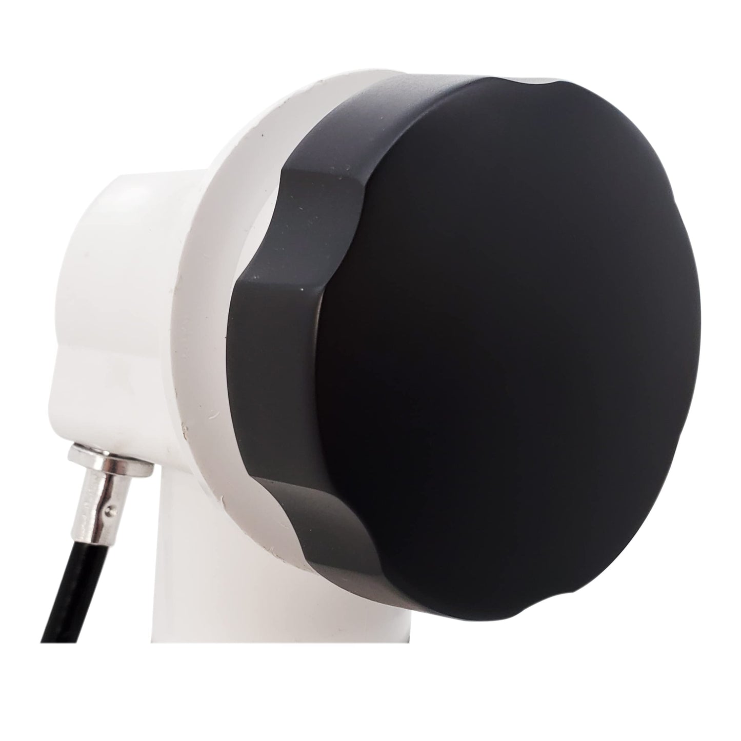 Westbrass D50P27TLE-62 27" Cable Drive Standard Bath Drain Trim Kit with Rotary Overflow Cover Knob, Pop-Up Stopper and Poly Tubular Pipes & Fittings, Matte Black (12-Pack)