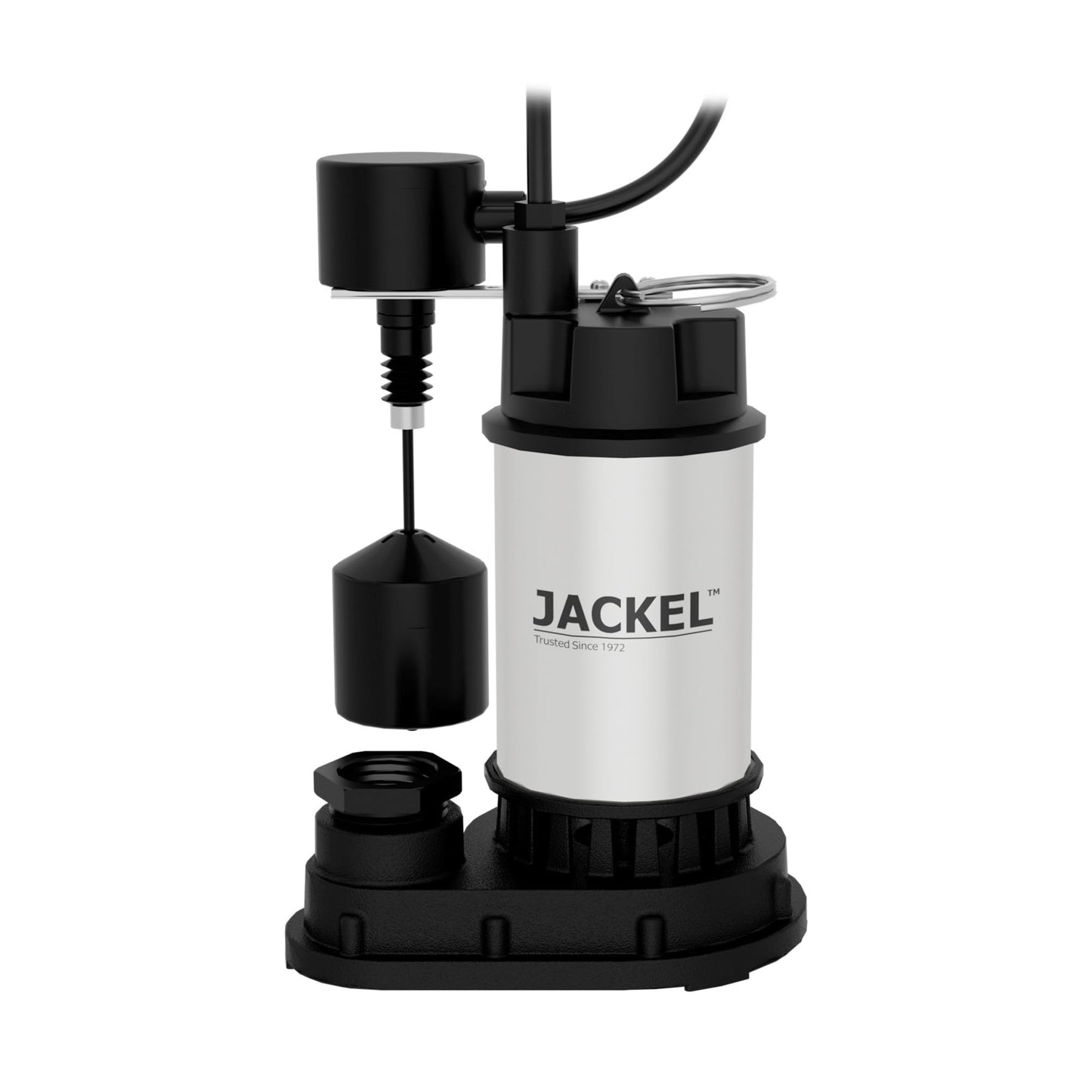 JACKEL 1/2 HP Pre-Plumbed Sump Pump System (Model: JPACK22S-250V)