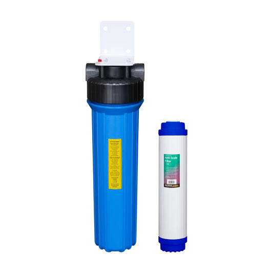 Rotek Water Systems Whole House Water Filtration System | 1-Stage Water Filter System | PHO | Clean Water | Anti-Scale Filter | 20 Inch