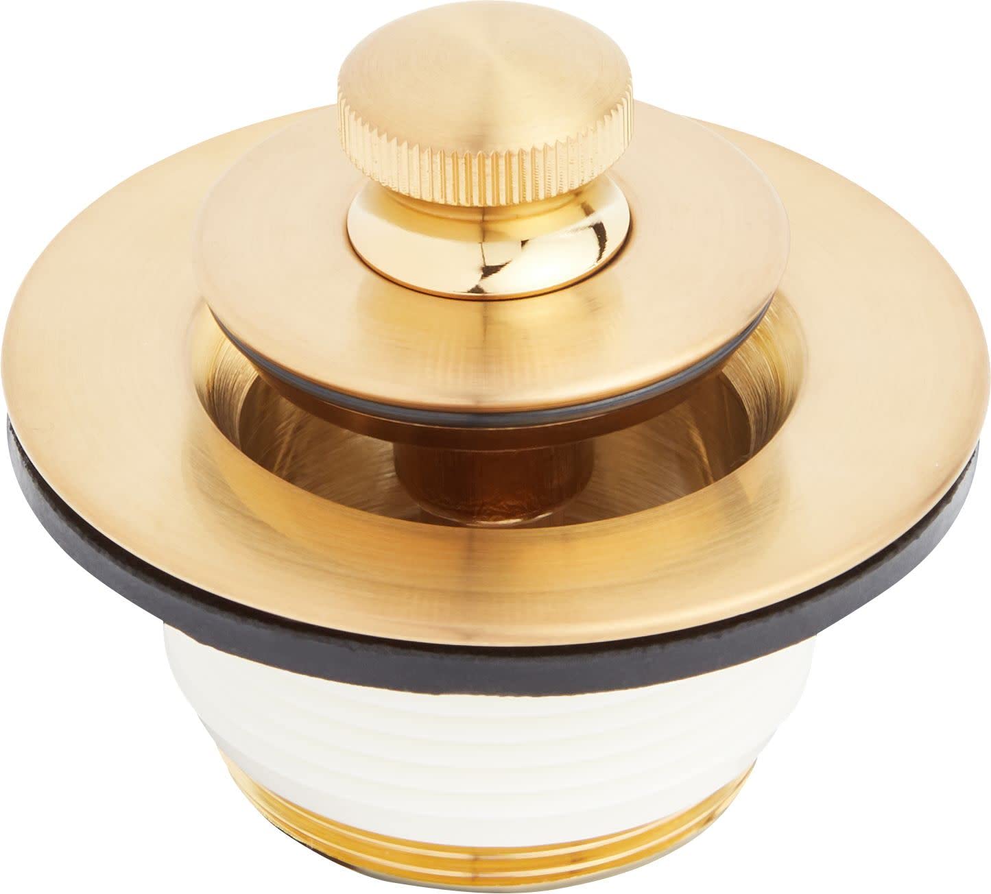 Signature Hardware 477092 Lift and Turn Tub Drain and Adapter Sleeve