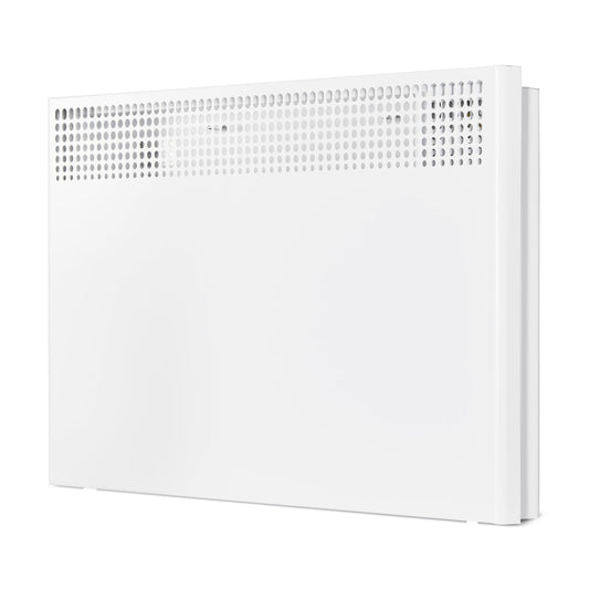 Stelpro Ultra-Quiet Wall Convector Heater – 1500W / 240V (1125W / 208V) – 17 9/16″ H × 28 5/8″ W – Sleek Entry-Level Model – Silent Comfort, Quick Heat – Built-In Thermostat (ASHC1502W) – White