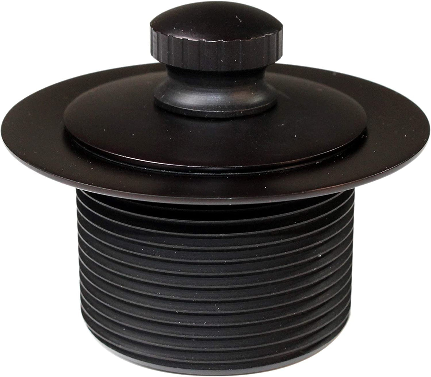 Westbrass D49721-4-12 1-1/2" Bath Waste & Overflow Assembly with Pull Drain Stopper and One-Hole Faceplate Top Elbow - Sch. 40 PVC, Oil Rubbed Bronze (4-Pack)