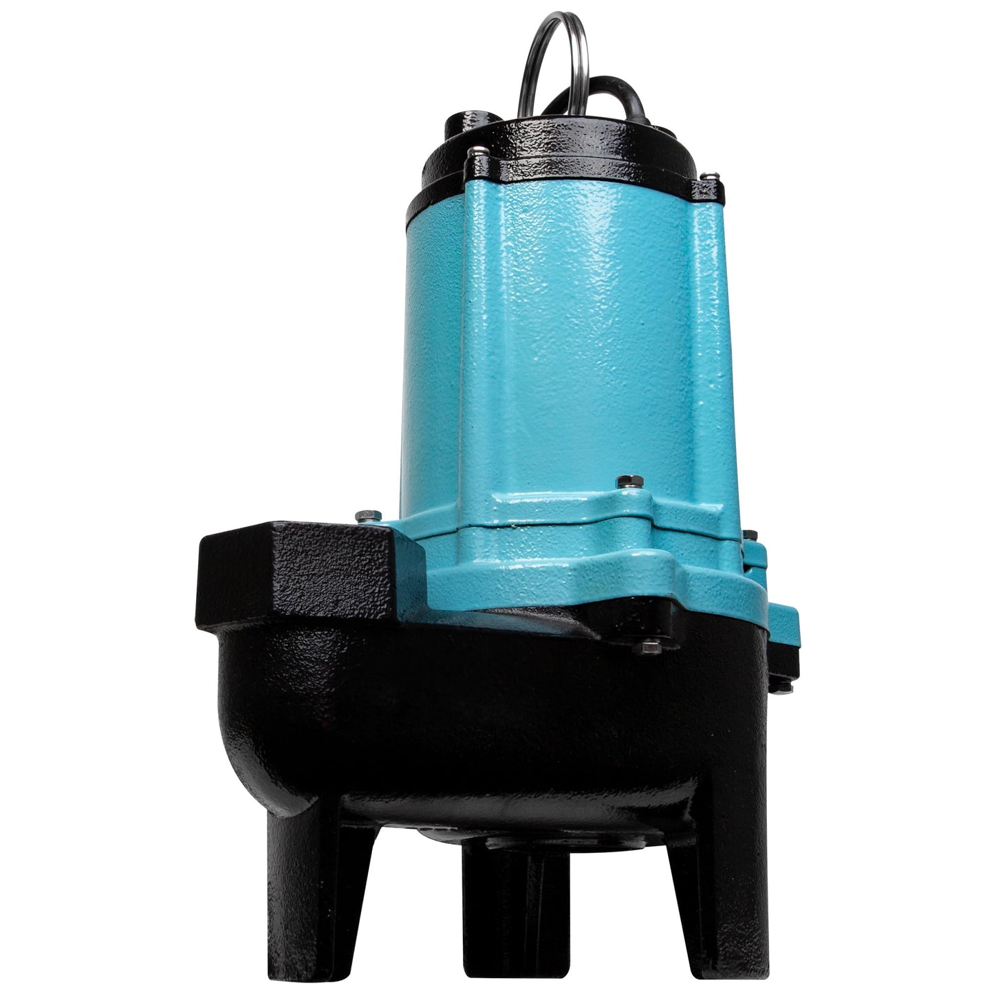 Little Giant 10SC-CIM 115 Volt, 1/2 HP, 7200 GPH Cast Iron Manual Submersible Sewage/Effluent Pump with 20-Ft. Cord (No Switch), Blue, 511432
