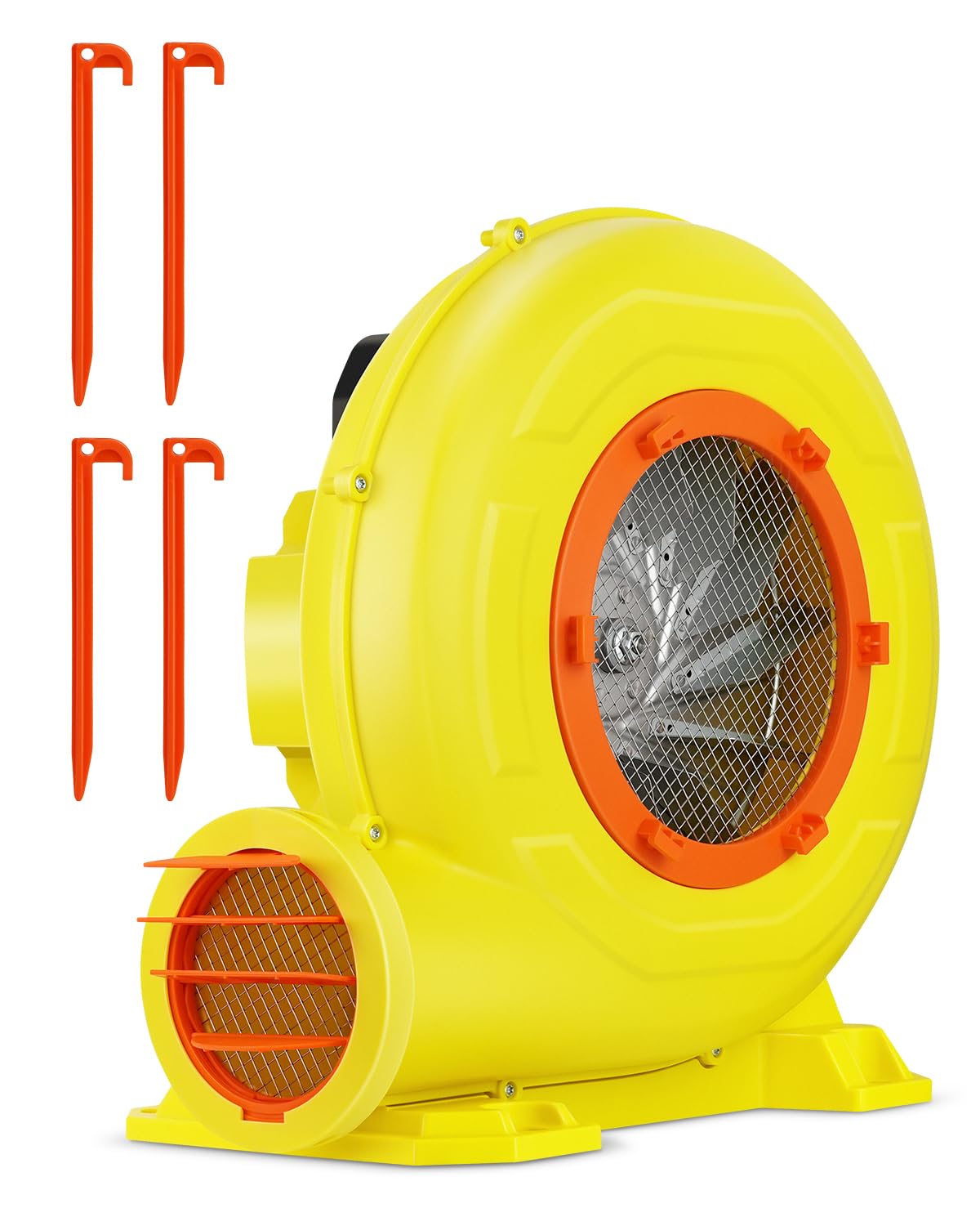 CooTentler Bounce House Blower for Inflatables, 1200W 1.6HP Powerful & Portable Fan Pump for Inflatable Bouncy Castle, Jumper, Bubble House, Water Slide