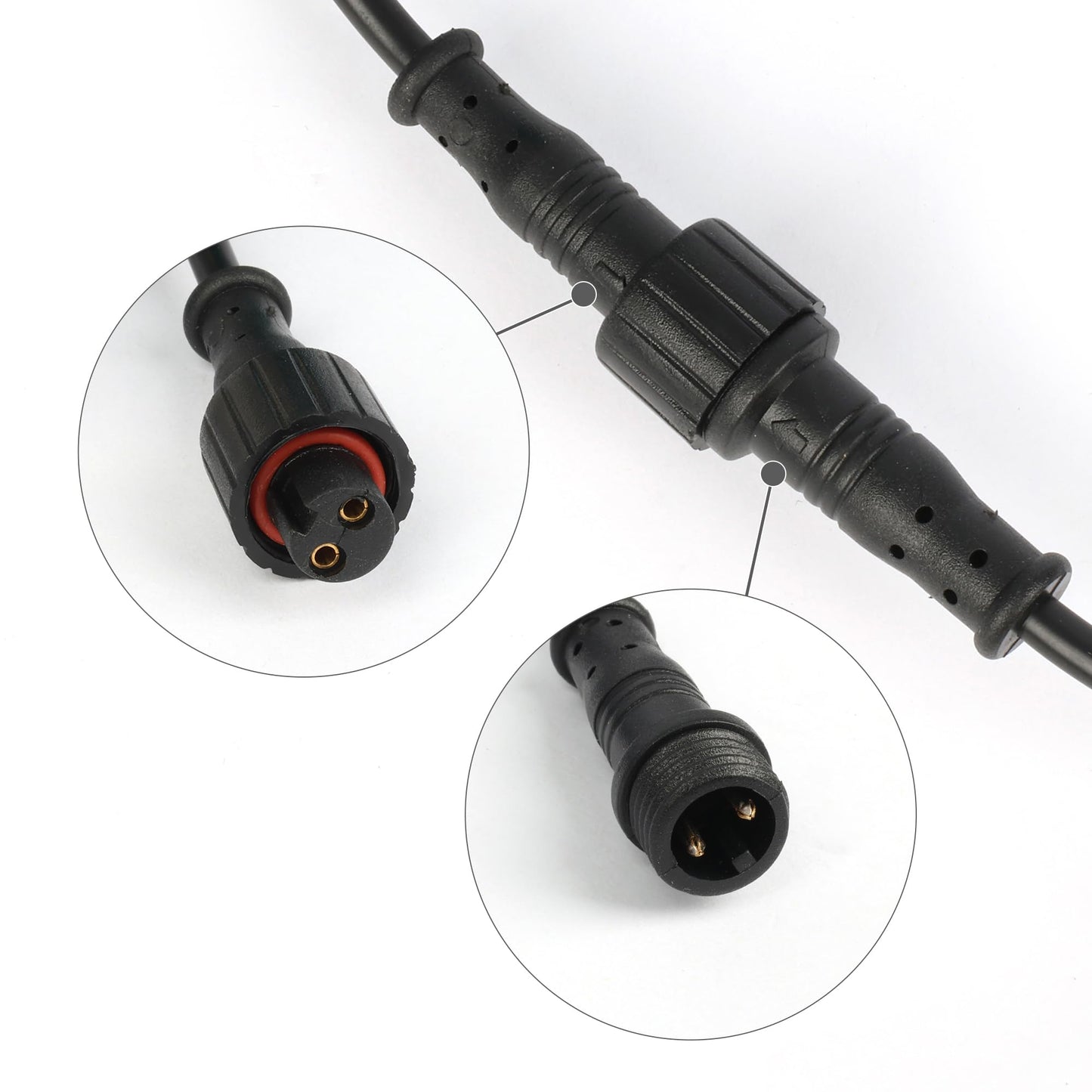 U.S. Solid 1" Smart Motorized Ball Valve - NSF Certified 304SS Remote App Mobile-control Electrical Ball Valve with Manual Switch, Plug Connection