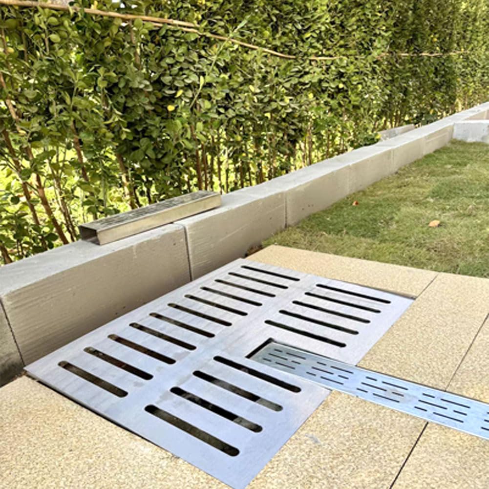 24" X 24" / 34" X 24" / 34" X 34" Stainless Steel Drain Grates; Drain Grate Covers Indoors/Outdoor Large; Indoors/Outdoor Drain Cover; Drain Grate for Catch Basin (24" x 24")