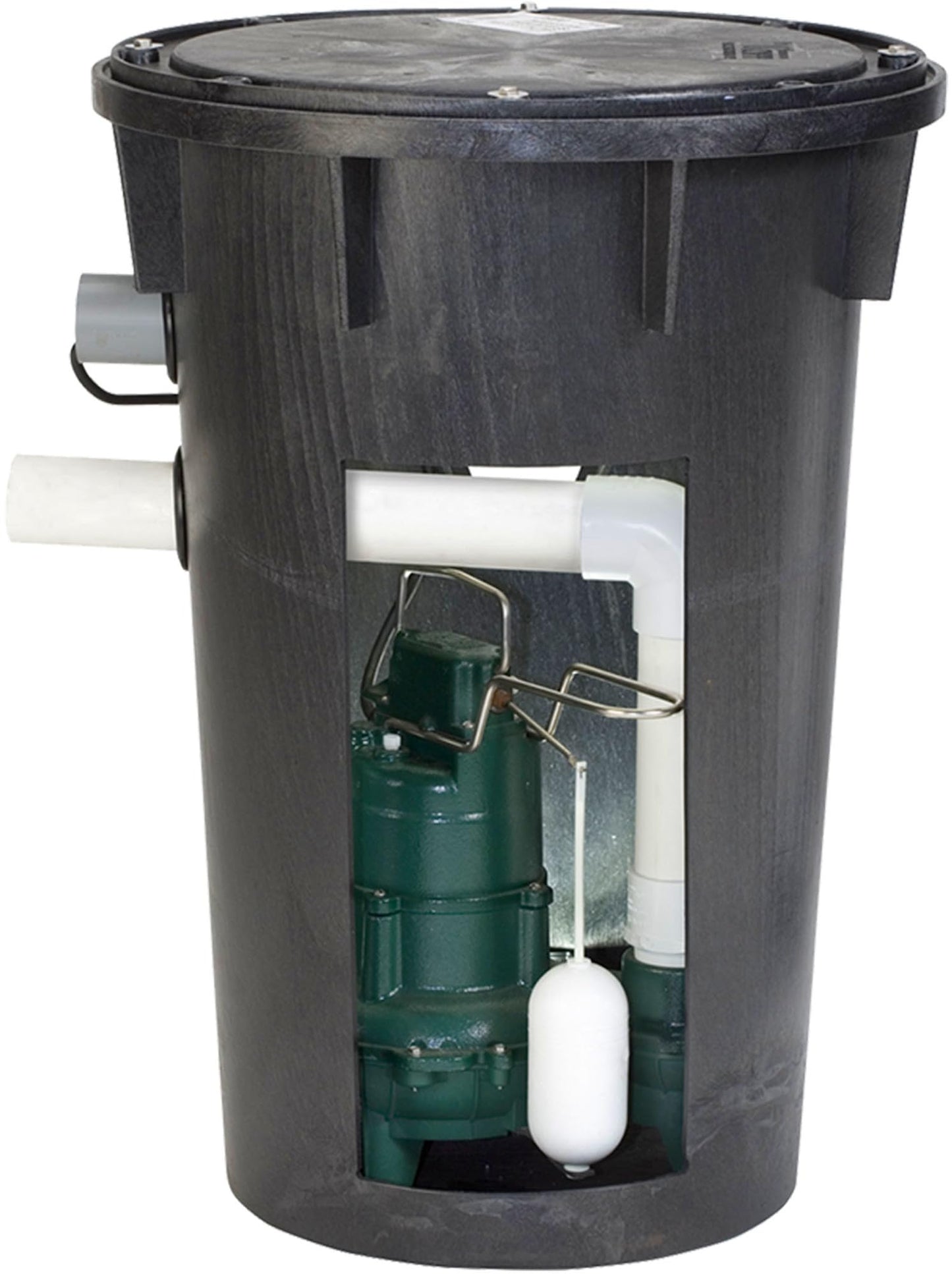 4/10 HP Sewage Pump and Basin System