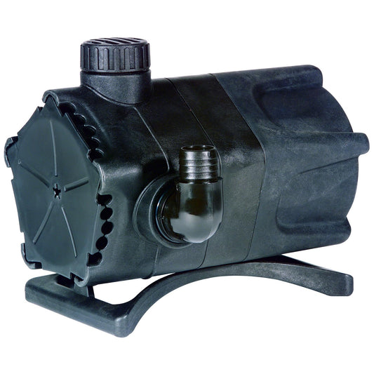 Little Giant WGP-95-PW 115 Volt, 4280 GPH Dual Discharge Direct Drive Submersible Waterfall and Pond Pump, Black, 566407