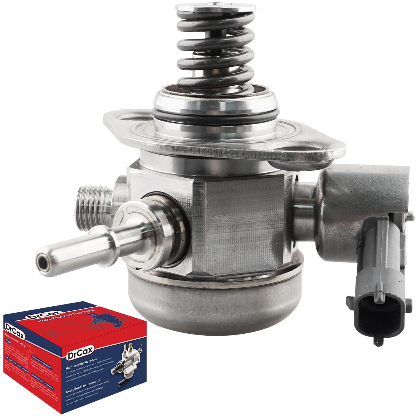 DrCax High Pressure Fuel Pump 35320-2E100 Compatible with Kia FORTE SOUL Hyundai TUCSON ELANTRA 1.8L 2.0L L4 Replace HM10052 353202E100 GDP412 M73135